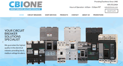 Desktop Screenshot of cbione.com